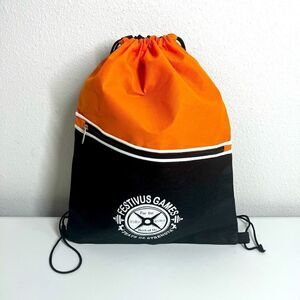 Festives Games Two-Tone Hit Sports Pack Polyester Drawstring Bags NWOT